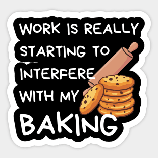 Funny Baker Quote Sticker